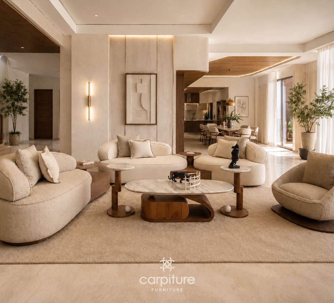 Aura Flower Sofa Set
