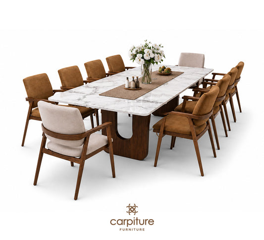 Marble Dining Set