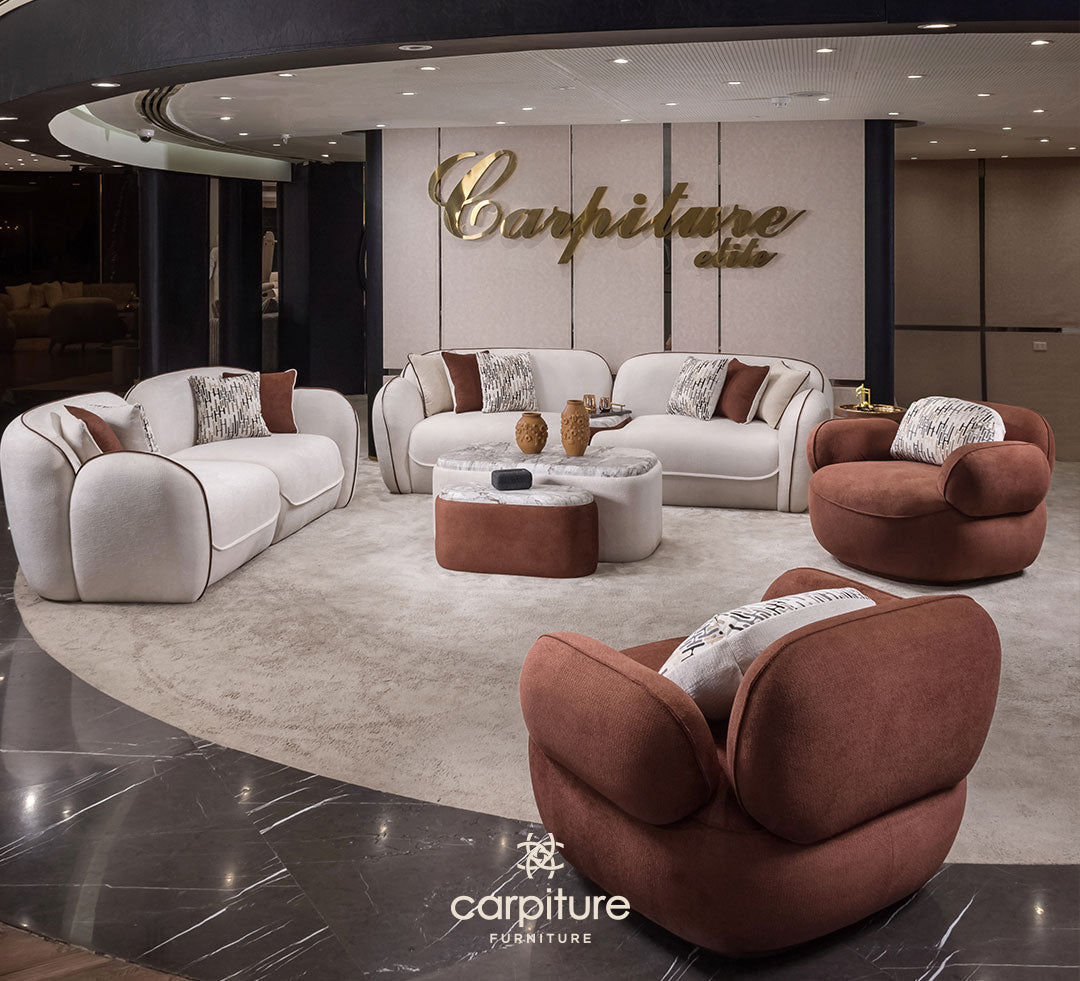 Tobacco Sofa Set