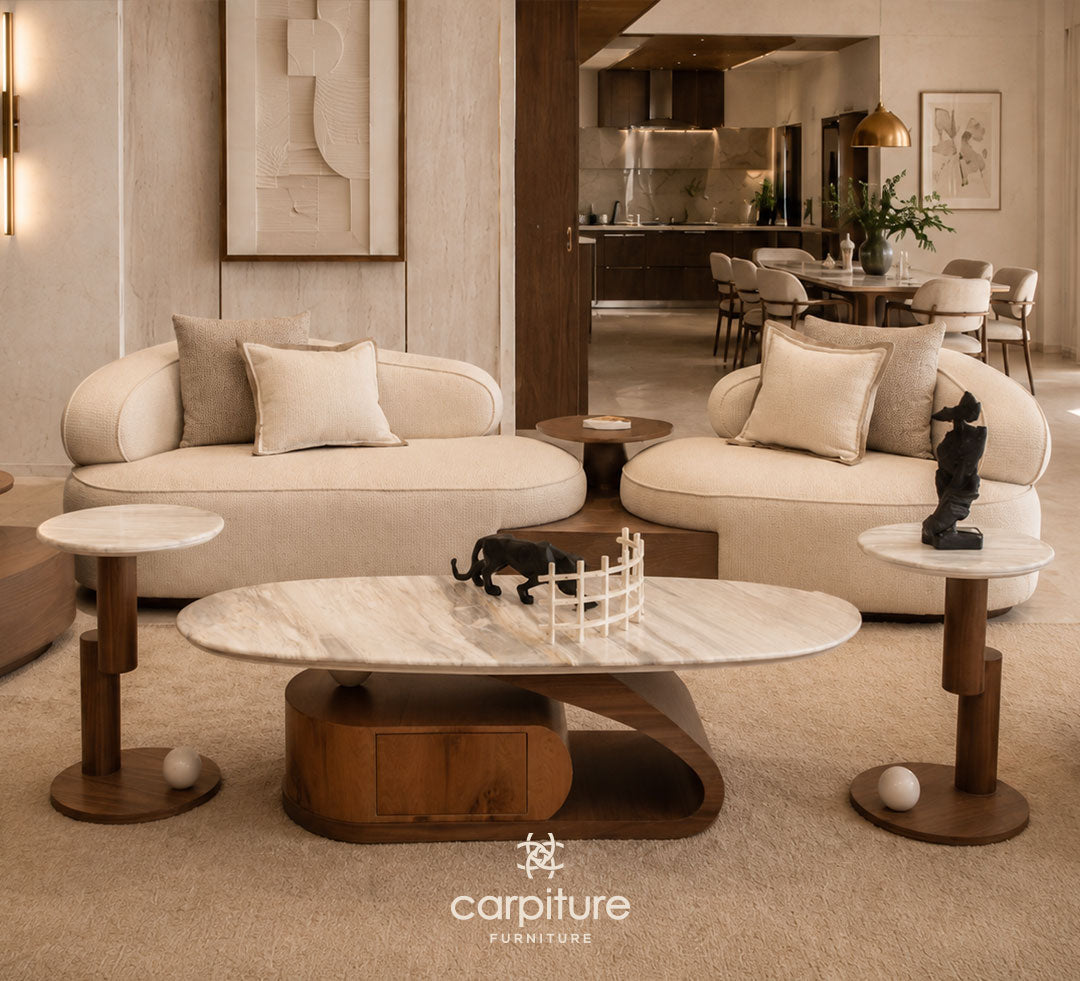 Aura Flower Sofa Set
