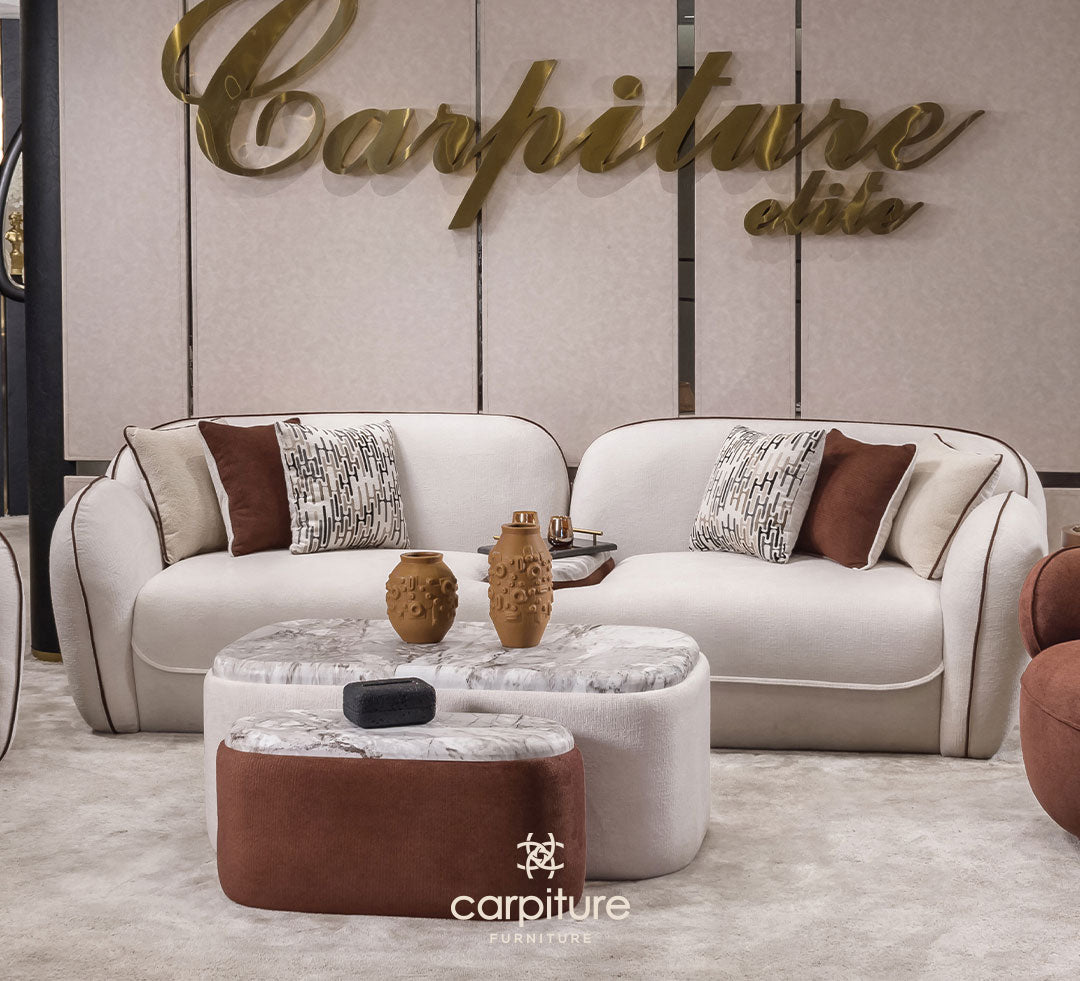 Tobacco Sofa Set